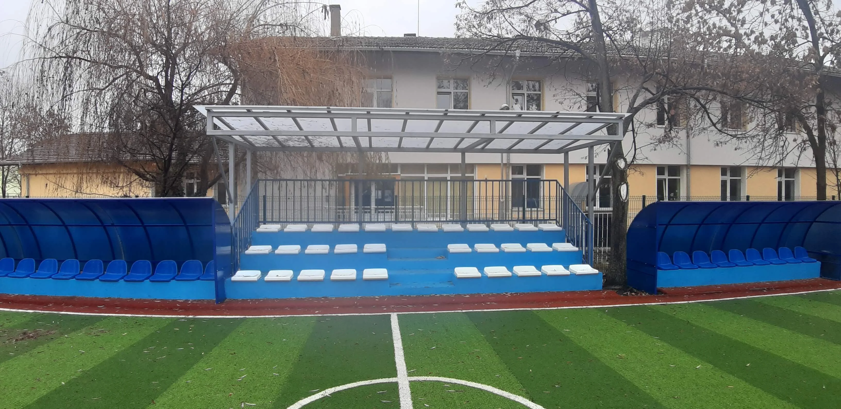 Навес от поликарбонат 16